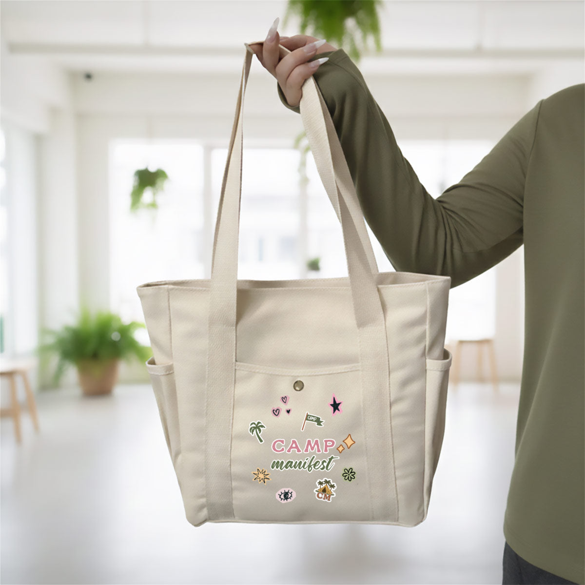 Limited Edition Sticker Tote Bag