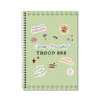 Camp Notebook & Sticker Sheet