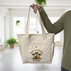 Troop 888 Camp Canvas Tote Bag