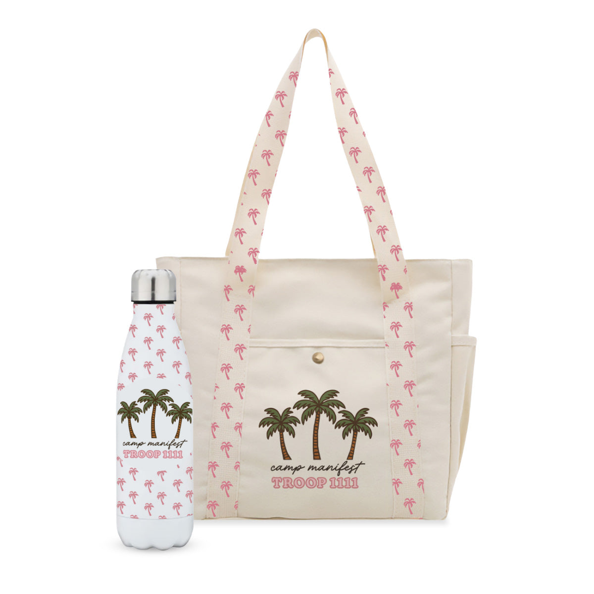 Troop 1111 Tote Bag & Water Bottle Bundle