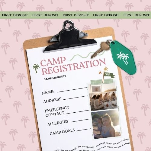 June 2026 Camp Ticket - $1222 Initial Deposit